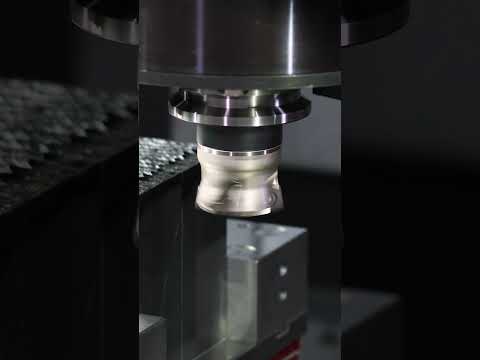 Even weld buildup surface can be processed with high feed rate! #shorts #cnc #machine #engineering