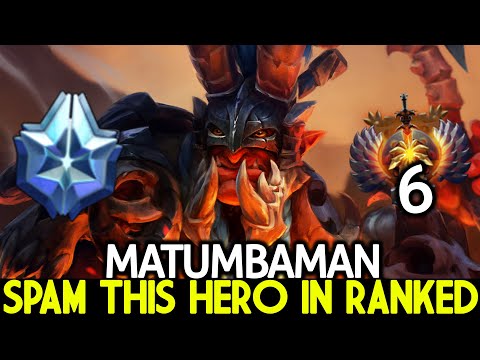 MATUMBAMAN [Troll Warlord] Spam This Hero in Ranked Unstoppable Dota 2