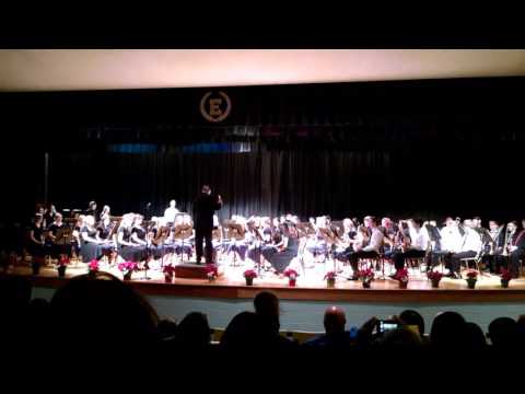 Enka Concert Band I Saw Three Ships 12/19/16