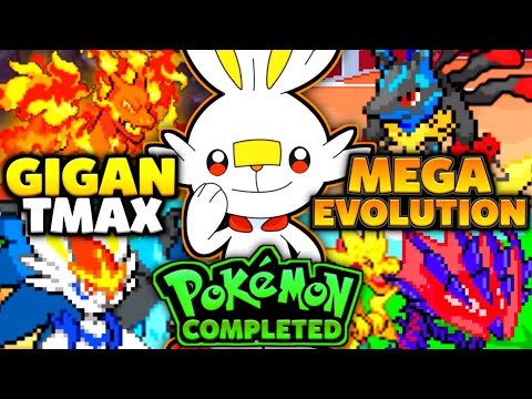 NEW Completed Pokemon GBA Rom With Mega Evolution, Gigantamax, Galar  Region, Hisuian Form & CFRU! 