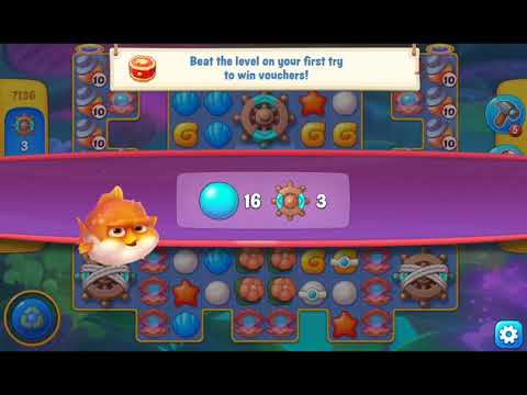 Fishdom 2021 - Level 7136   #playrix #fishdom #gaming