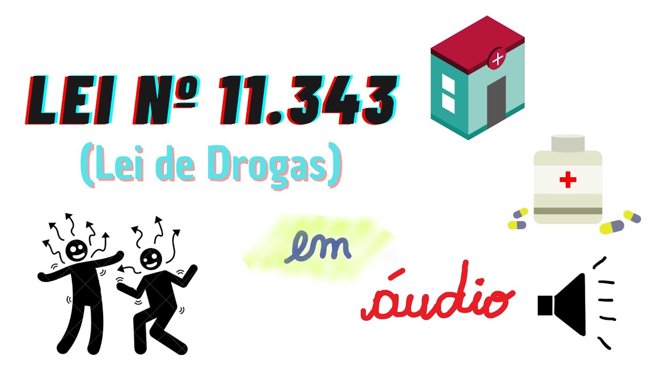 Lei nº 11.343/2006 (Lei de Dorgas) em ÁUDIO - ATUALIZADA com Pacote Anticrime e COMPLETA