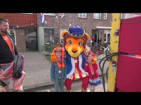 Koningsdag in Slootdorp en Den Oever
