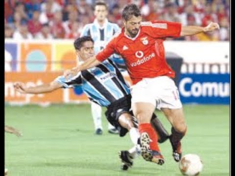 Benfica (POR) 1 x 1 Grêmio - Amistoso em 2002