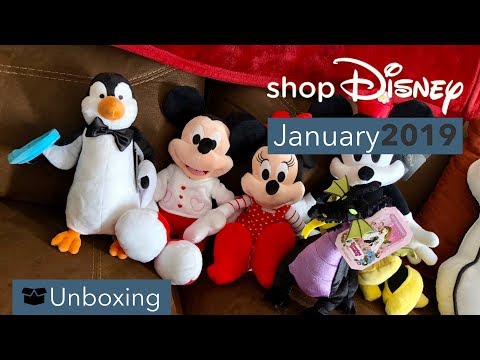 Unboxing: ShopDisney (Mary Poppins, Maleficent, Mickey & Minnie Valentine's) - Disney Merch