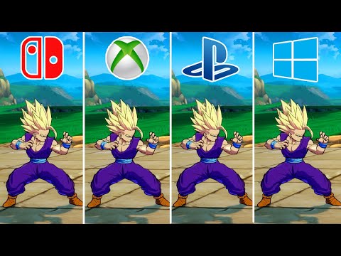 Dragon Ball FighterZ (2017) Switch vs Xbox One vs PS4 vs PC | Graphics Comparison