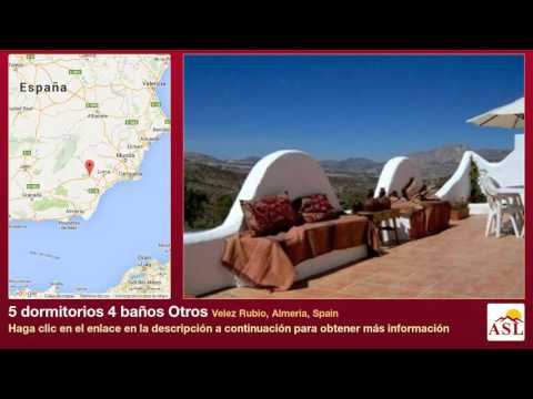 5 dormitorios 4 baños Otros se Vende en Velez Rubio, Almeria, Spain