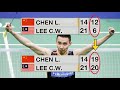 Lee Chong Wei's INSANE COMEBACK against Chen Long
