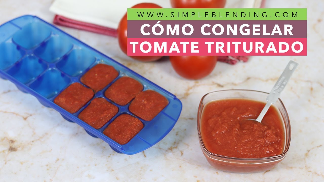 Watch CÓMO CONGELAR TOMATE TRITURADO EN CASA | Congelación casera del tomate triturado Now CÓMO CONGELAR TOMATE TRITURADO EN CASA | Congelación casera del tomate triturado