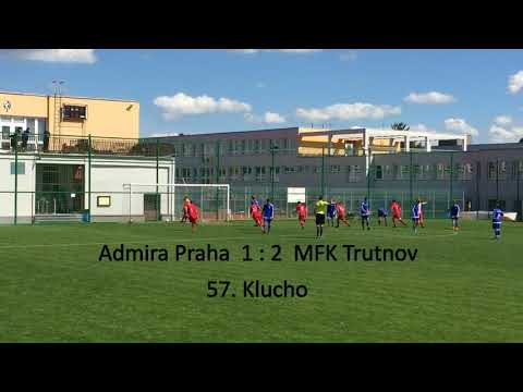 U17 Gólové akce, Admira Praha - MFK Trutnov, 14.4.2018