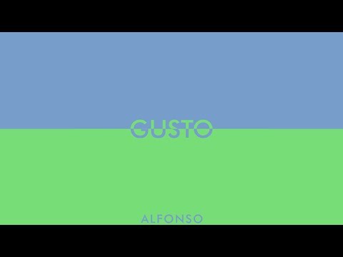 Alfonso - Gusto (Official Lyrics Video)