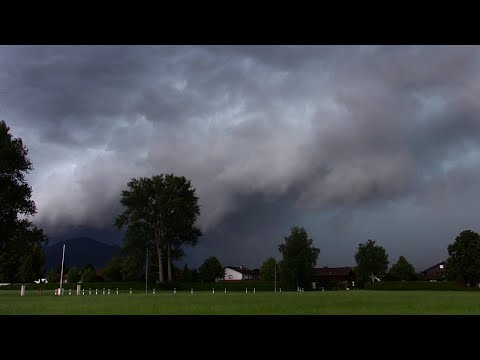 Heftiger Gewittersturm mit Hagel am 05.07.2023