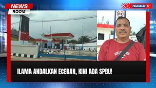 Spbu Mini Di Kubu Babussalam Jadi Harapan Baru Warga