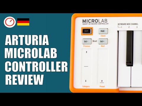 Arturia MICROLAB USB-MIDI Keyboard Im Test & Keystep Vergleich | SYNTH ANATOMY