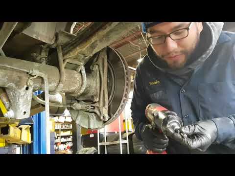 Ford e 150 rear brake job part 1 taking it a part