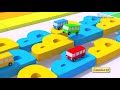 Wheels on the Bus Race with Alphabets & many more | Best Wheels on the Bus Rhymes | Kiddiestv