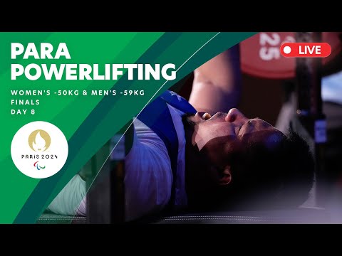 Para Powerlifting - Women's -50kg & Men's -59kg Finals | Day 8 | Paris 2024 Paralympics