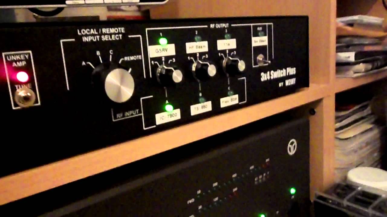 G0SEC Latest Ham shack video 20/03/13