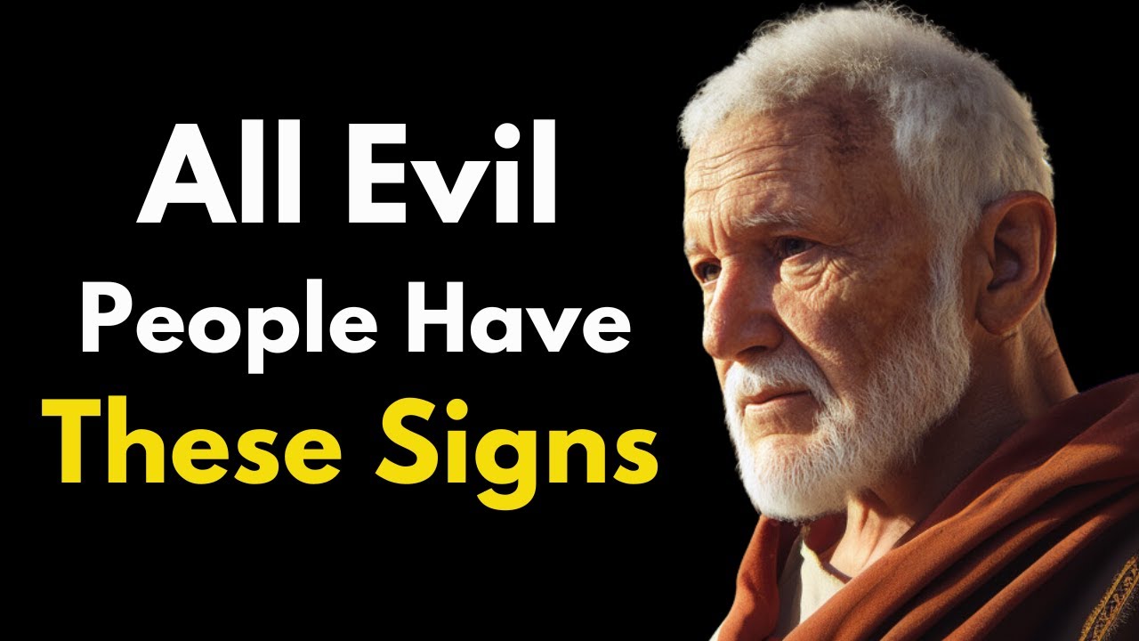 7 Red Flags that Reveal the person next to you is Evil (STOIC PHILOSOPHY)
