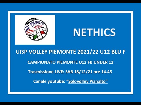 UISP VOLLEY UNDER 12 F : PIANALTO  BLU -  NETHICS