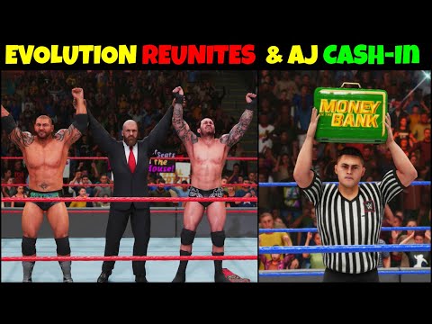 WWE 2K19 My CAREER MODE EPISODE 10 |  Evolution REUNITES & Aj Styles CASH-In WWE 2K19  | EPISODE 10