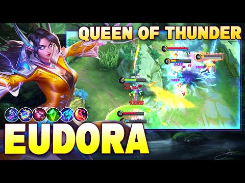 Eudora Queen of Thunder! Top Global Eudora by «Upgrade» ~ Mobile Legends Build