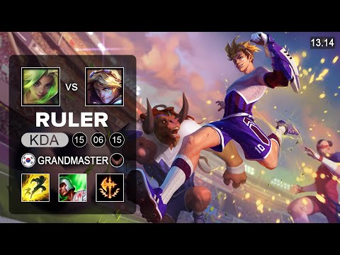 Ruler Ezreal vs Zeri ADC - KR Grandmaster - Patch 13.14 Season1 3