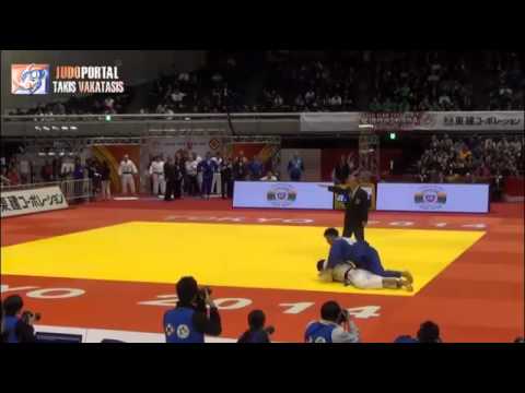 Judo Grand Slam Tokyo 2014 -90kg KIM JaeYun (KOR) vs. NISHIYAMA Daiki (JPN)