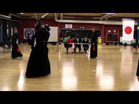 Kendo SM 2015, Lag, Semi - IKSU(White) vs Shimbukan(Red)