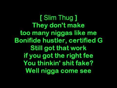 Slim Thug ft. Yelawolf - I Run [HQ & Lyrics]