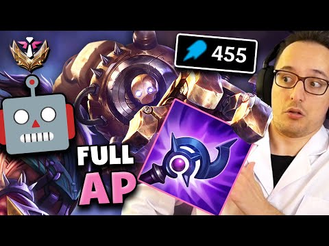 BLITZCRANK FULL AP MA il mio adc È UN BOT - Scalata SUPPORT Road to Gold