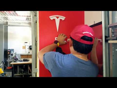 DIY Garage Tesla Level 2 Charger