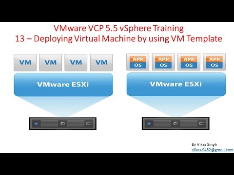 VMware VCP 5.5 :  12 – How to Create Virtual Machine Clone and Template