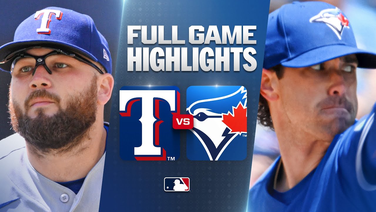 6월29일 텍사스 토론토 MLB 하이라이트