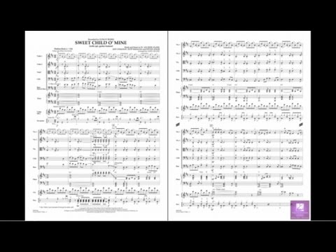 Sweet Child O' Mine  arranged by Larry Moore