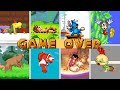 Evolution Of Disney GBA Games Death Animations Game Over Screen