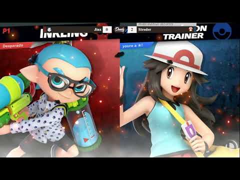 DDD 23 SSBU Winners Semis - TUX|Stroder (Pokemon Trainer) vs Jinx (Wii Fit Trainer/Wolf/Inkling)