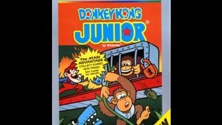 Lets Play Atari 7800 Donkey Kong Junior!