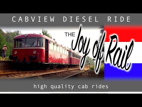 ZLSM Schin op Geul - Simpelveld CABVIEW HOLLAND [SCHIENENBUS] Zuid Limburgse Stoomtrein My 5sep 2018