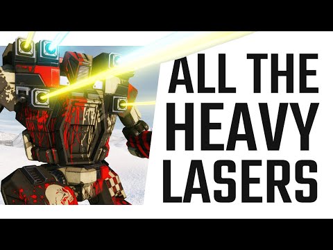 ALL the Heavy Lasers - Mechwarrior Online The Daily Dose #1100