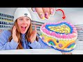 Surprising My Nail Tech With A CAKE To Match My NAILS