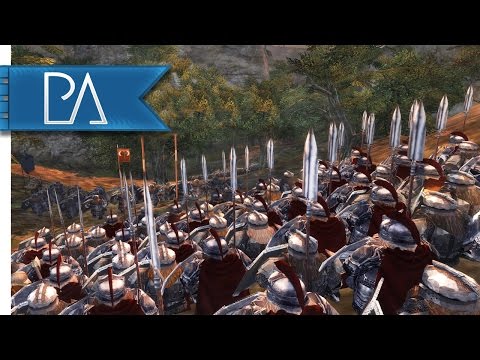 Epic Siege of the Cursed Army: Middle-earth Battle  - Third Age Total War Reforged Gameplay