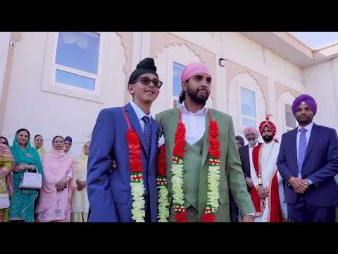 FULL PUNJABI WEDDING Jagmeet & Satvir's WELCOME BARAT & MILLNI