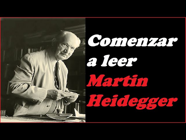 Vídeo relacionado con Heidegger: la voz de tiempos sombríos: 3 (Delos)