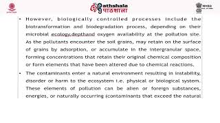 Interaction of Pollutants with Soil components I
