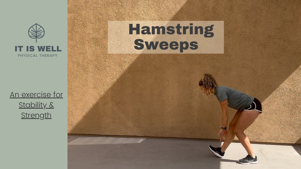 Hamstring Sweeps - Dynamic Hamstring Stretch - YouTube