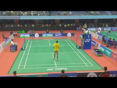 Harshil Dani enters in Sami final 1set #badminton #bwf #youtube #bihar