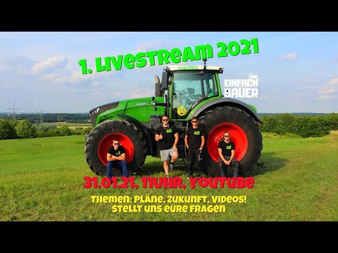 1. Livestream 2021 - Einfach Bauer
