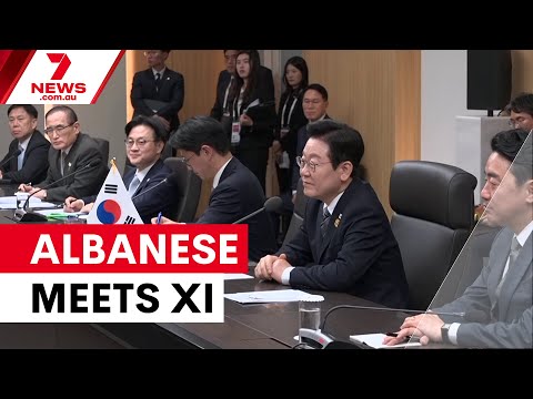 Albanese meets Xi Jinping at APEC summit | 7NEWS