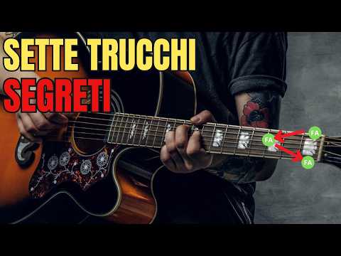 NOTE sulla CHITARRA:  7 TRUCCHI per impararle SENZA STUDIARLE
